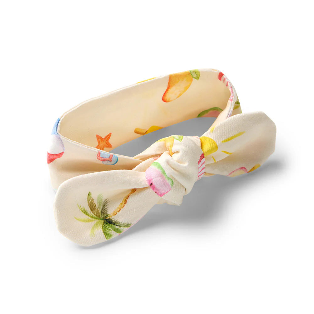 Snuggle Hunny - Beach Fun Organic Topknot