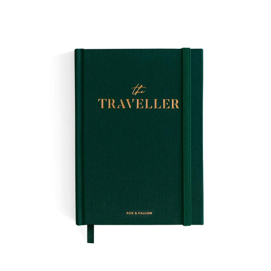Fox & Fallow - The Traveller Mini Travel Diary - Forest Green