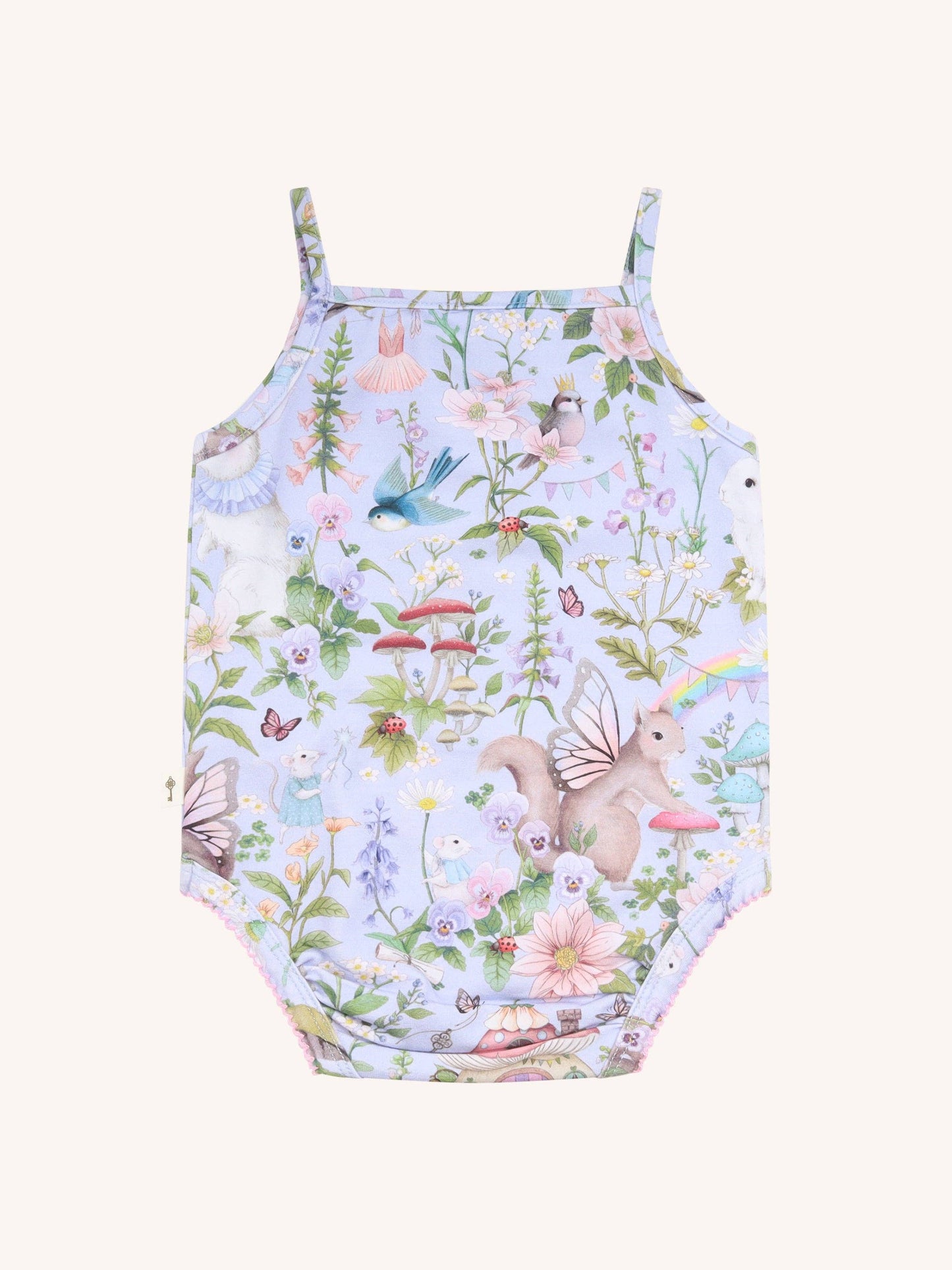 Fleur Harris - 'Fairyland' Cutie Pie Bodysuit - Cornflower