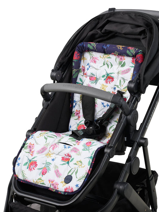 OiOi - Reversible Pram Liner - Botanical
