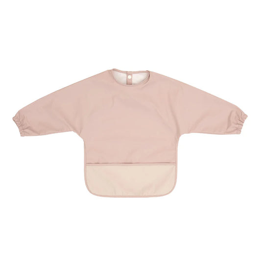 Recycled Long Sleeve Bib - Two Tone Pink