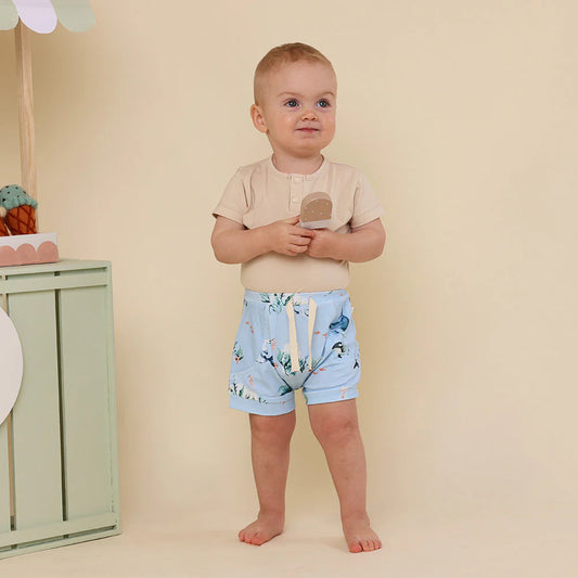 Snuggle Hunny - Blue Ocean Organic Shorts