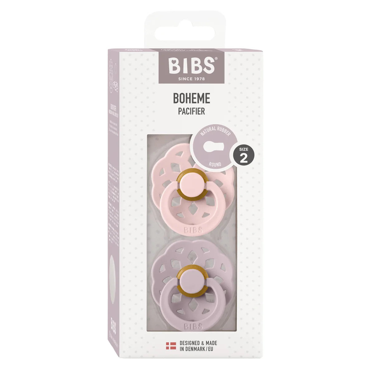 Bibs Dummies - Blossom/Dusky Lilac - Boheme