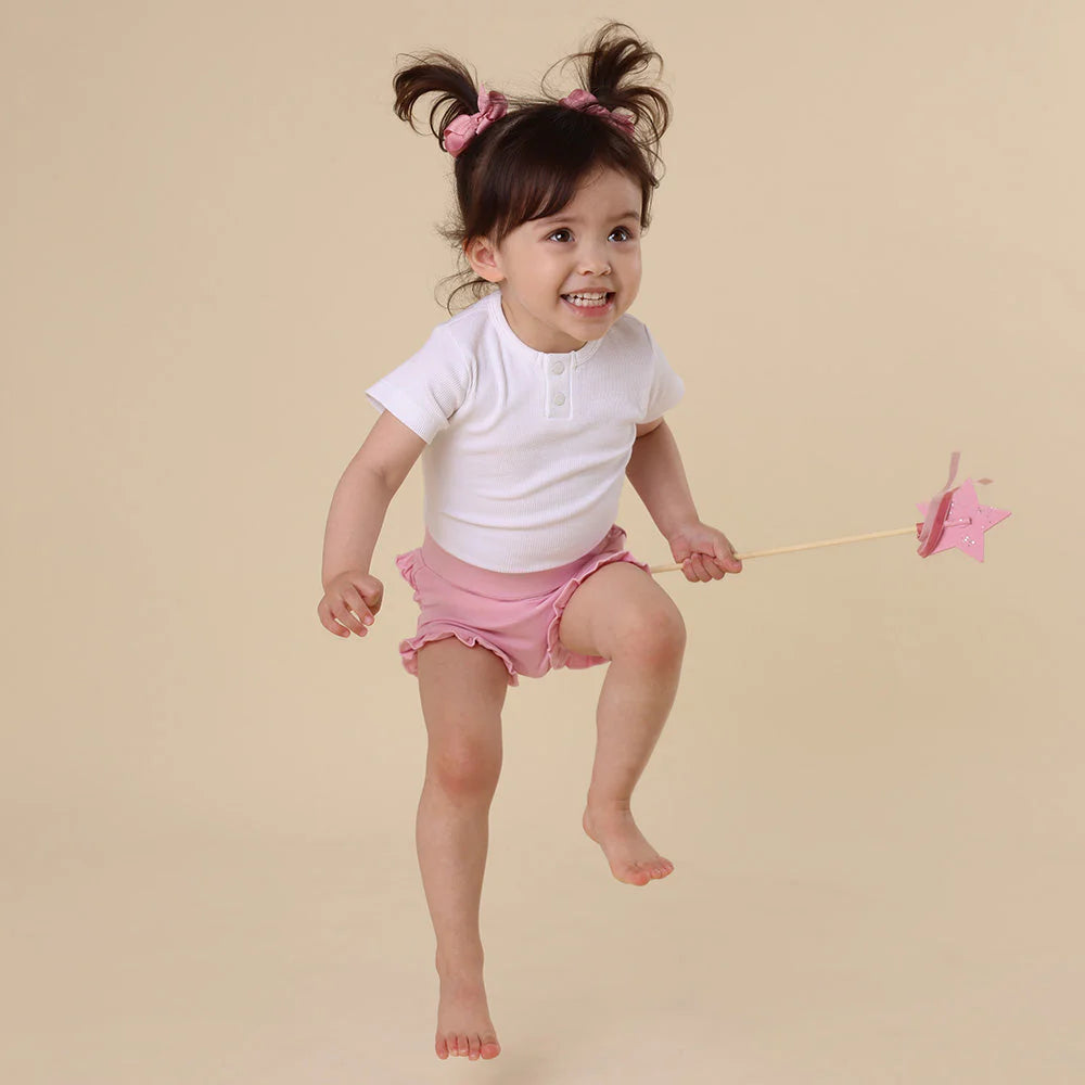 Bubblegum Organic Jersey Bloomers