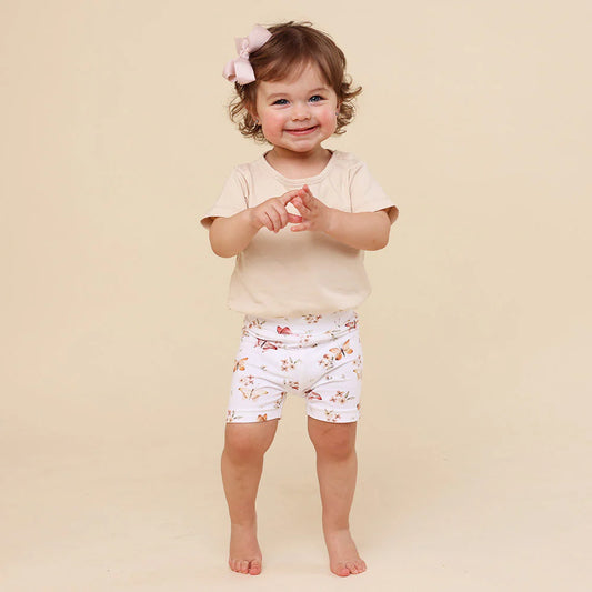 Snuggle Hunny - Butterfly Organic Bike Shorts