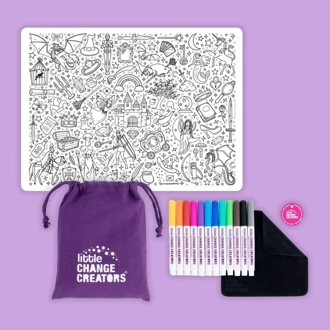 Little Change Creators - SPELLBOUND | Re-FUN-able™ Children's Colouring Set