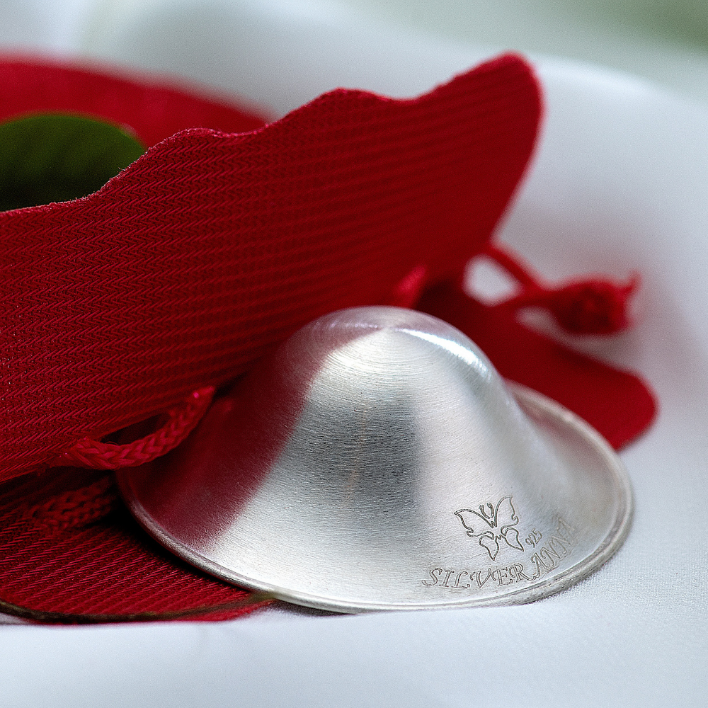 Silveranna Silver Nursing Cups - Silveranna® 925 Silver Nipple Shields