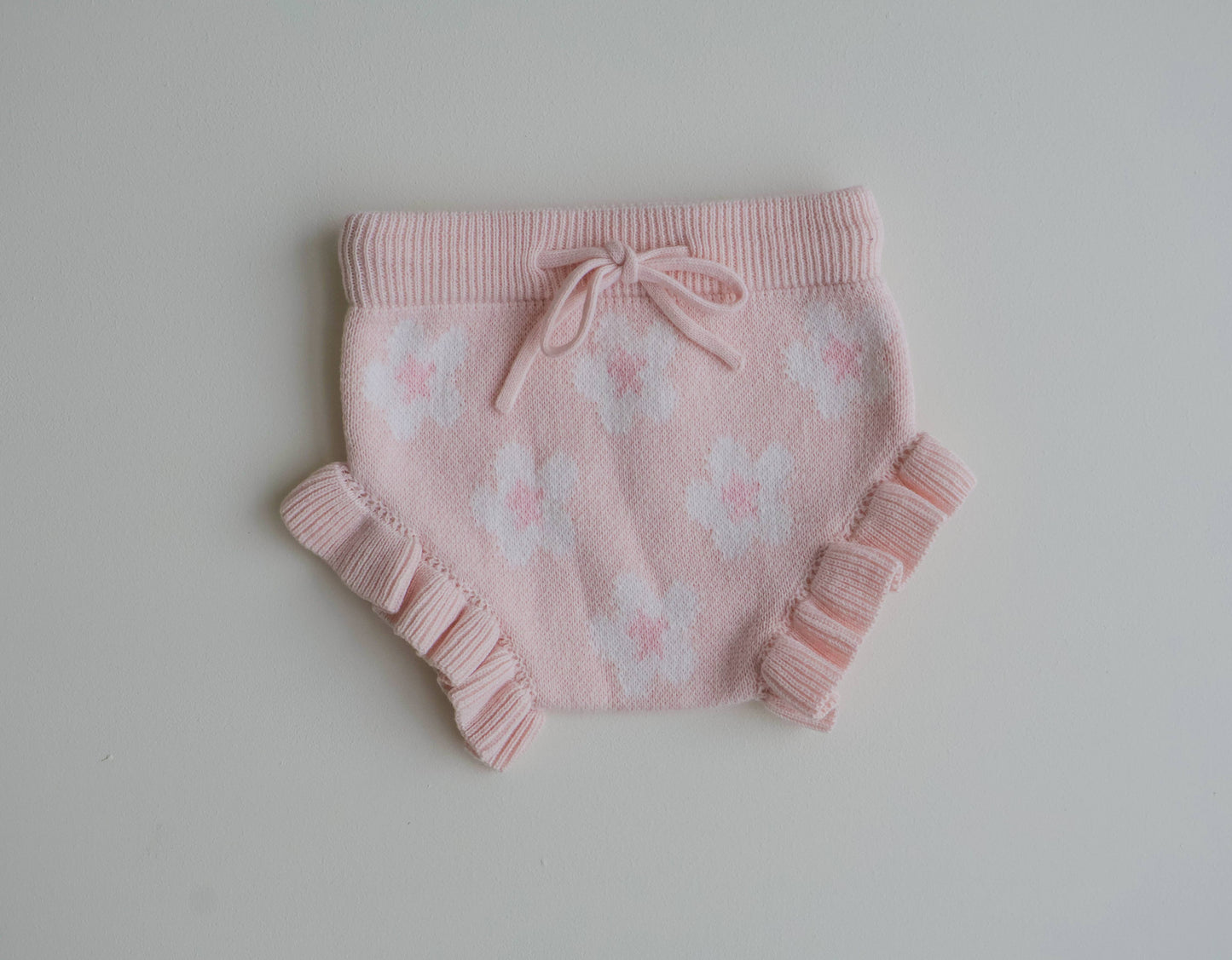 Petite + Co - FLORAL BLOOMERS | BABY PINK