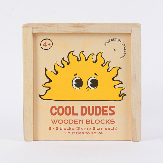 Journey Of Something AU & EU - Cool Dudes Wooden Blocks