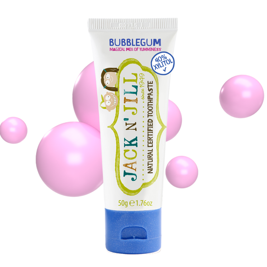 Jack N' Jill Kids - Jack N' Jill Natural Certified Toothpaste Bubblegum 50g