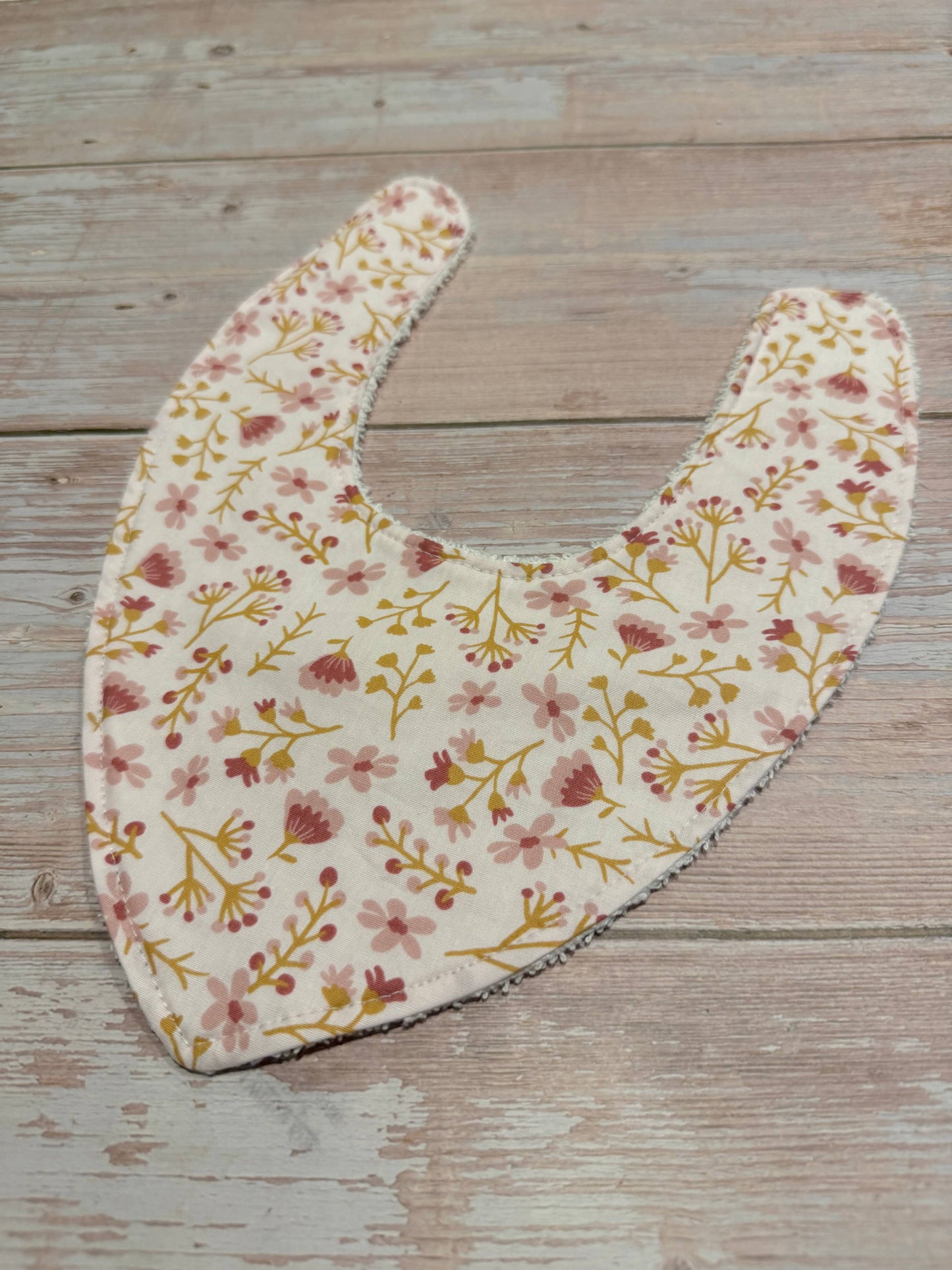 Finished with a Kiss - Baby Bib - Dribble Bib - Elena 