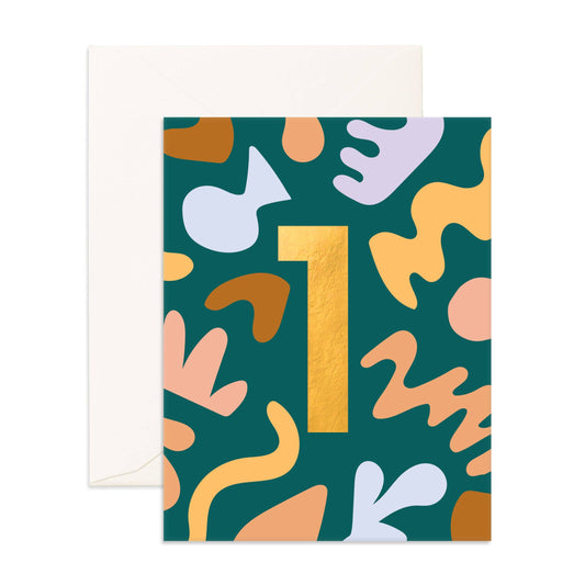 Fox & Fallow - No. 1 Party Greeting Card