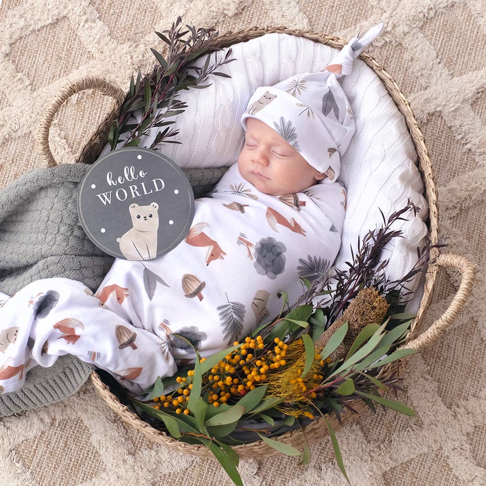 Newborn Gift Set - Forest Retreat