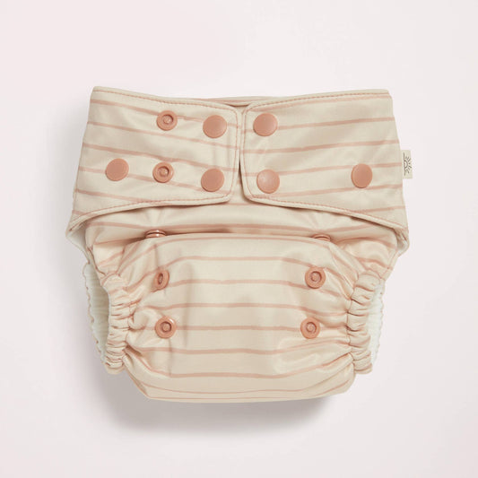 Painted Stripe 2.0 Modern Cloth Nappy