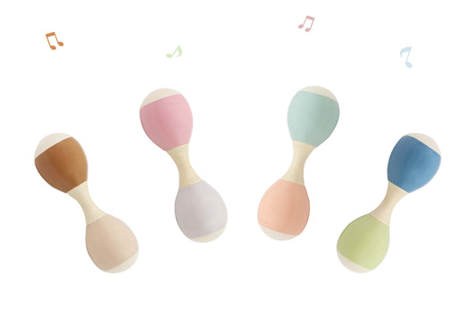 ToysLink - Wooden Double End Maracas
