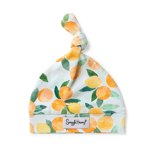 Snuggle Hunny - Citrus Squeeze Organic Knotted Beanie