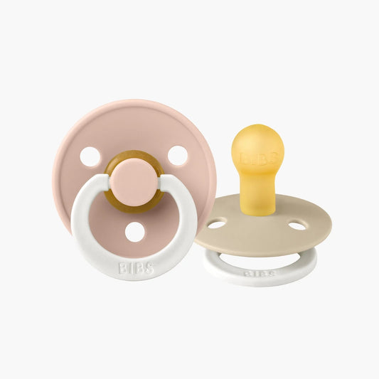 Bibs Dummies - GLOW Blush/Vanilla - Round
