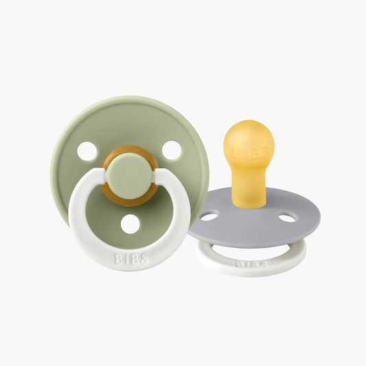 Bibs Dummies - GLOW Sage/Cloud - Round