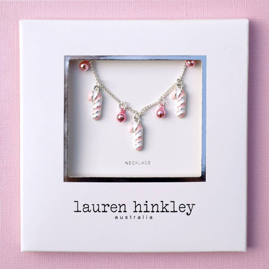 Lauren Hinkley Australia - Candy Cane Bells Necklace