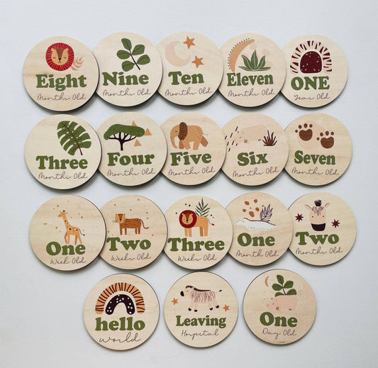 Timber Tinkers - Safari Milestones