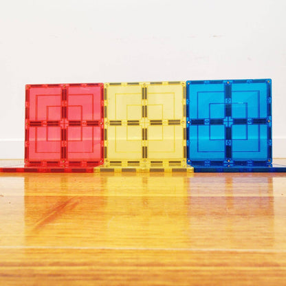 Learn and Grow Toys - Learn & Grow Magnetic Tiles - Large Square Pack (8 Piece)