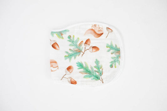 Bubba Bump - Woodland Organic Baby Burp Cloth