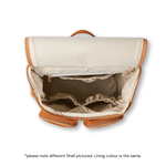 OiOi - Signature Nappy Backpack - Olive Vegan Leather