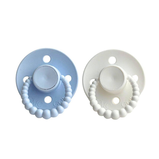 CMC Gold - CMC 'Bubble' Dummies Baby Blue + White