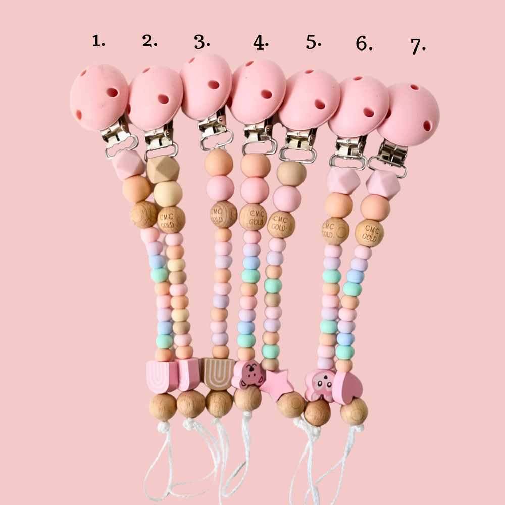 Candy Shop Dummy Clips Pre Designed Styles: White Clip - Design 3