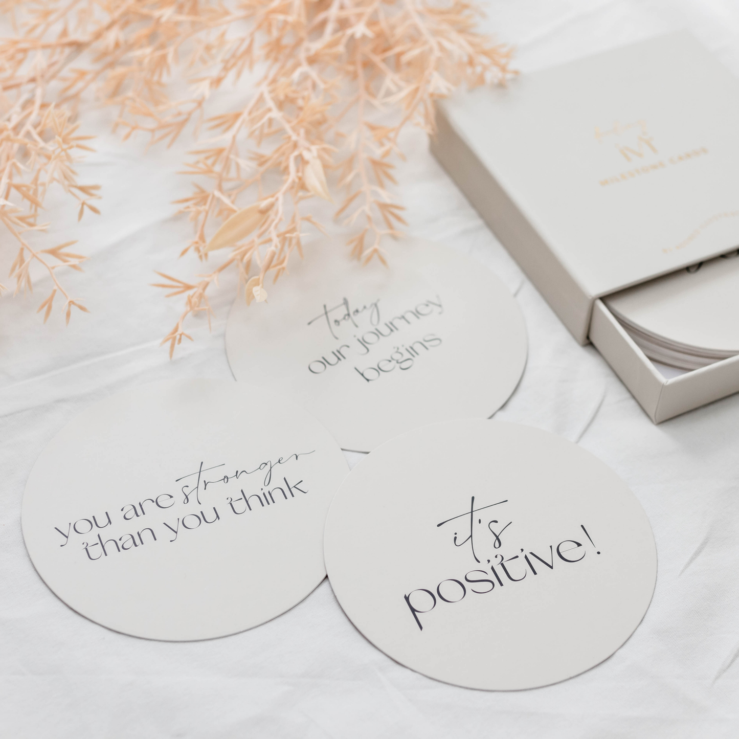 Adored Illustrations - Darling IVF  Milestone Cards