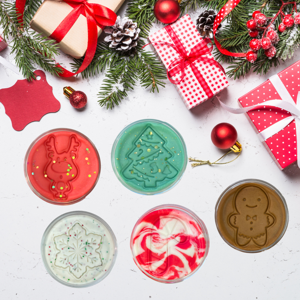 Wild Dough Playdough - W/S - Red Twinkle Playdough