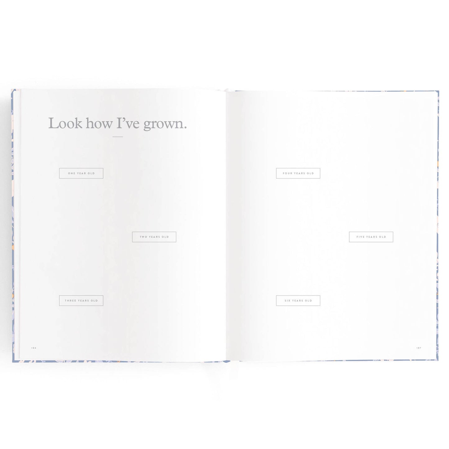Fox & Fallow - Baby Book Forest Friends Cornflower