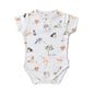 Dog Park Short Sleeve Organic Bodysuit