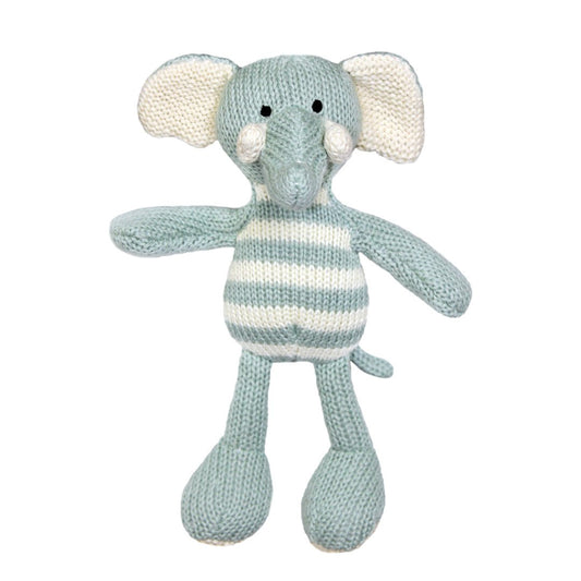 Charlie Stripey Elephant Rattle