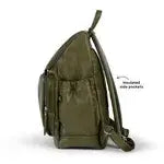 OiOi - Signature Nappy Backpack - Olive Vegan Leather
