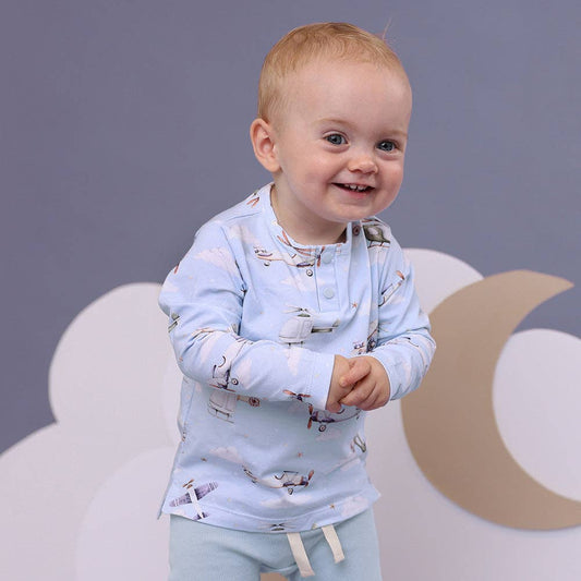 Snuggle Hunny - Taking Flight Organic Long Sleeve Top