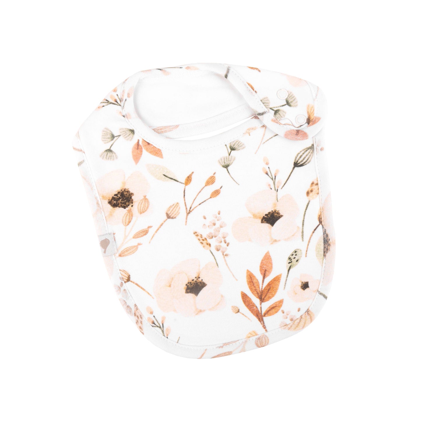 Emotion & Kids - Boho Floral Organic Cotton Bib
