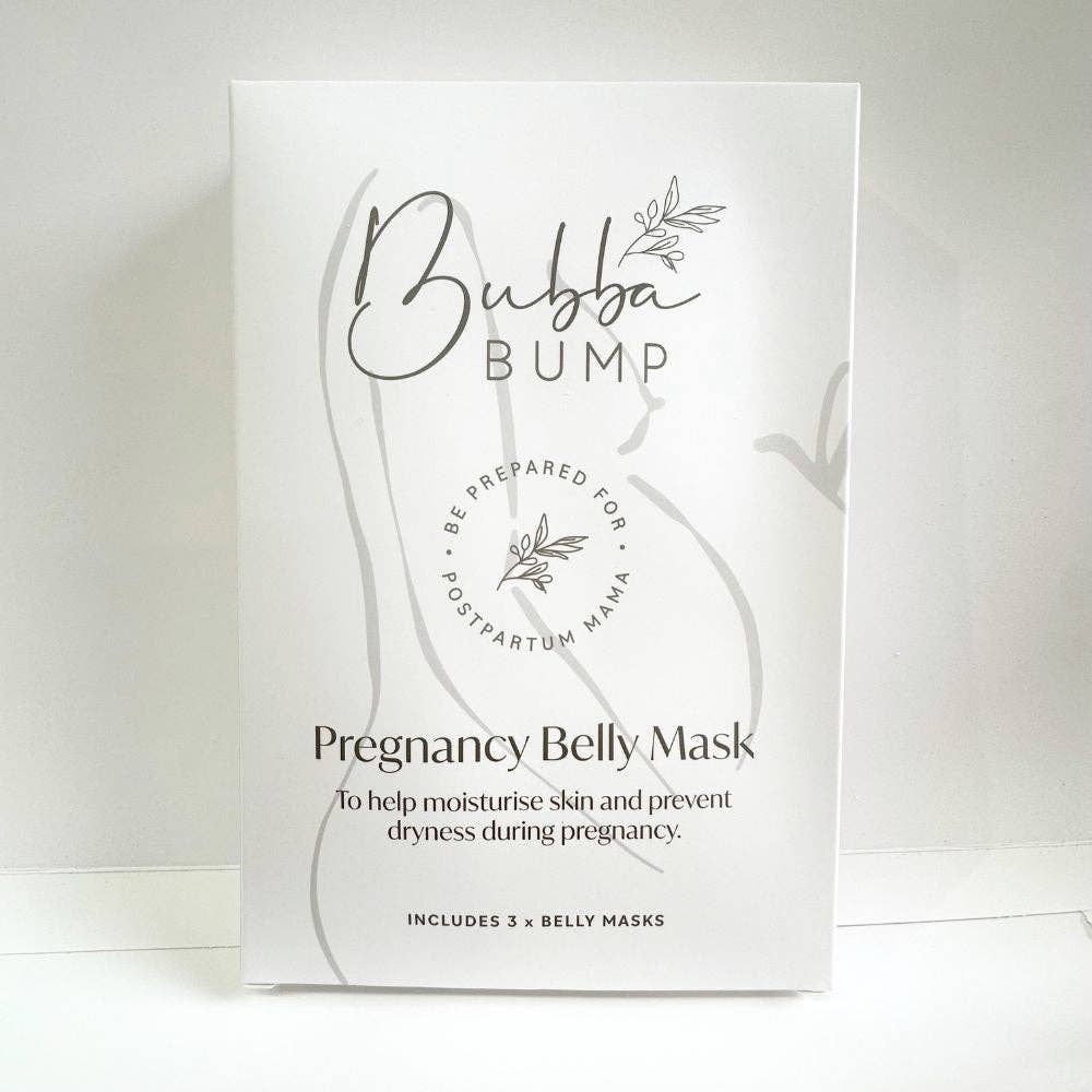 Bubba Bump - 3 pack Organic Pregnancy Belly Mask