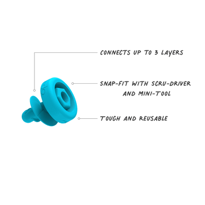 Makedo Australia - Scru 180 | Makedo Cardboard Construction Expansion Pack