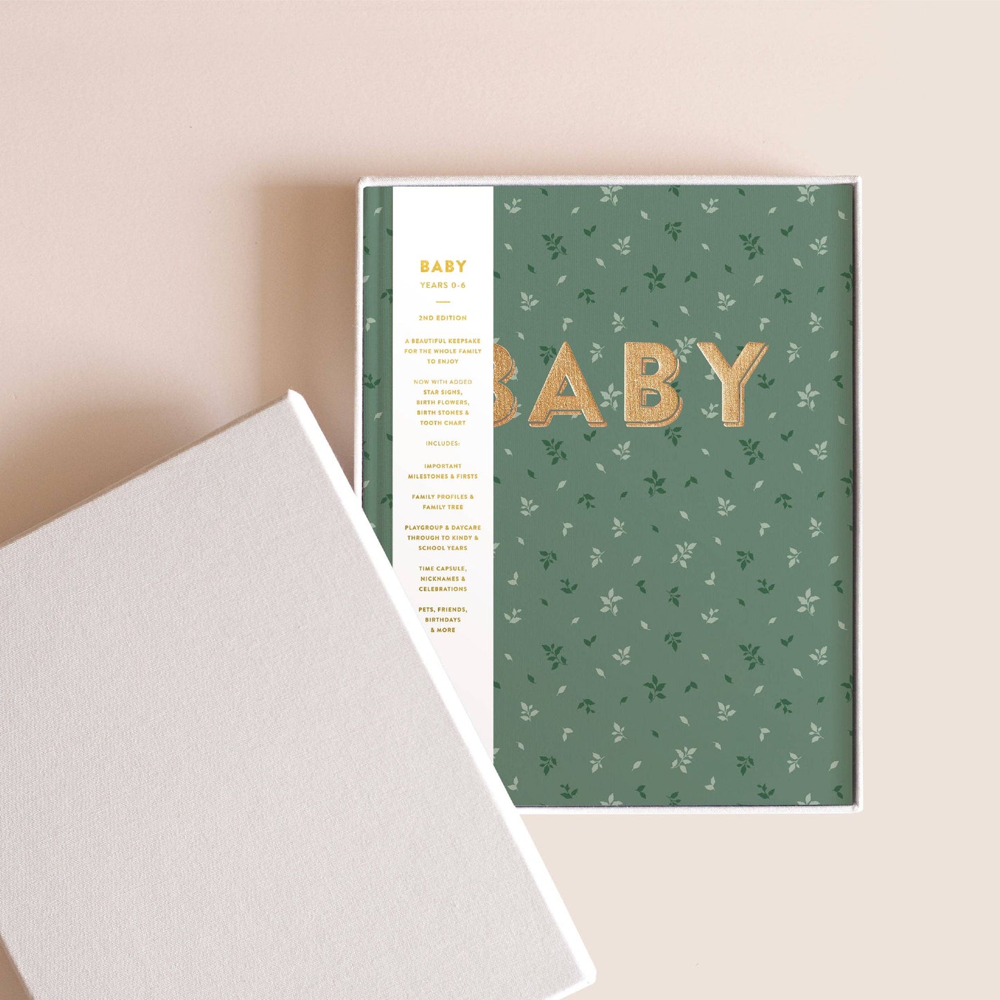 Fox & Fallow - Baby Book Pine Boxed