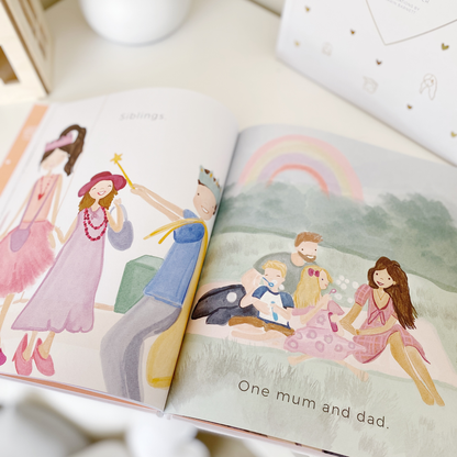 Adored Illustrations - My Family - Illustrated Kids Book