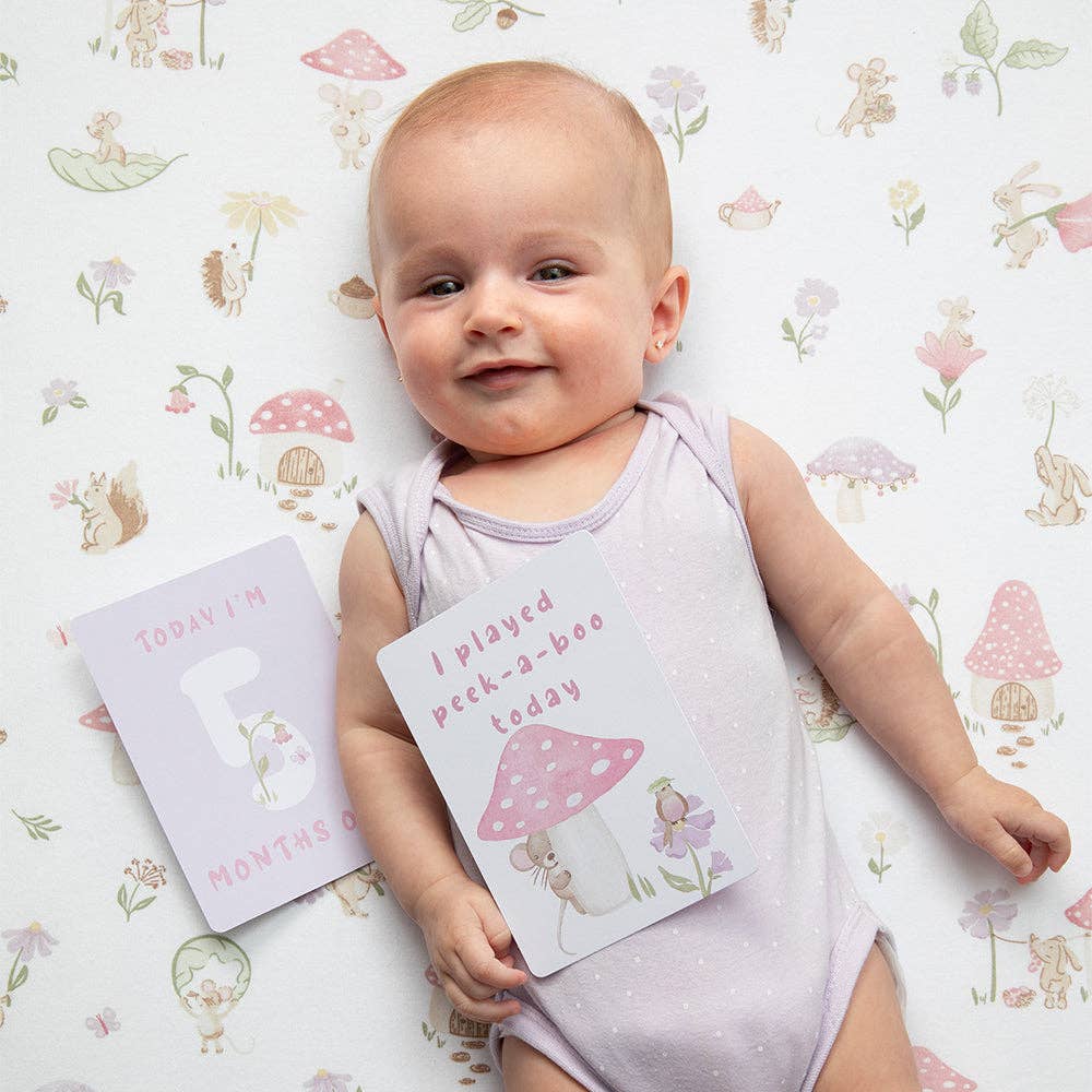 Living Textiles - Milestone Cards - Whimsical Wonderland
