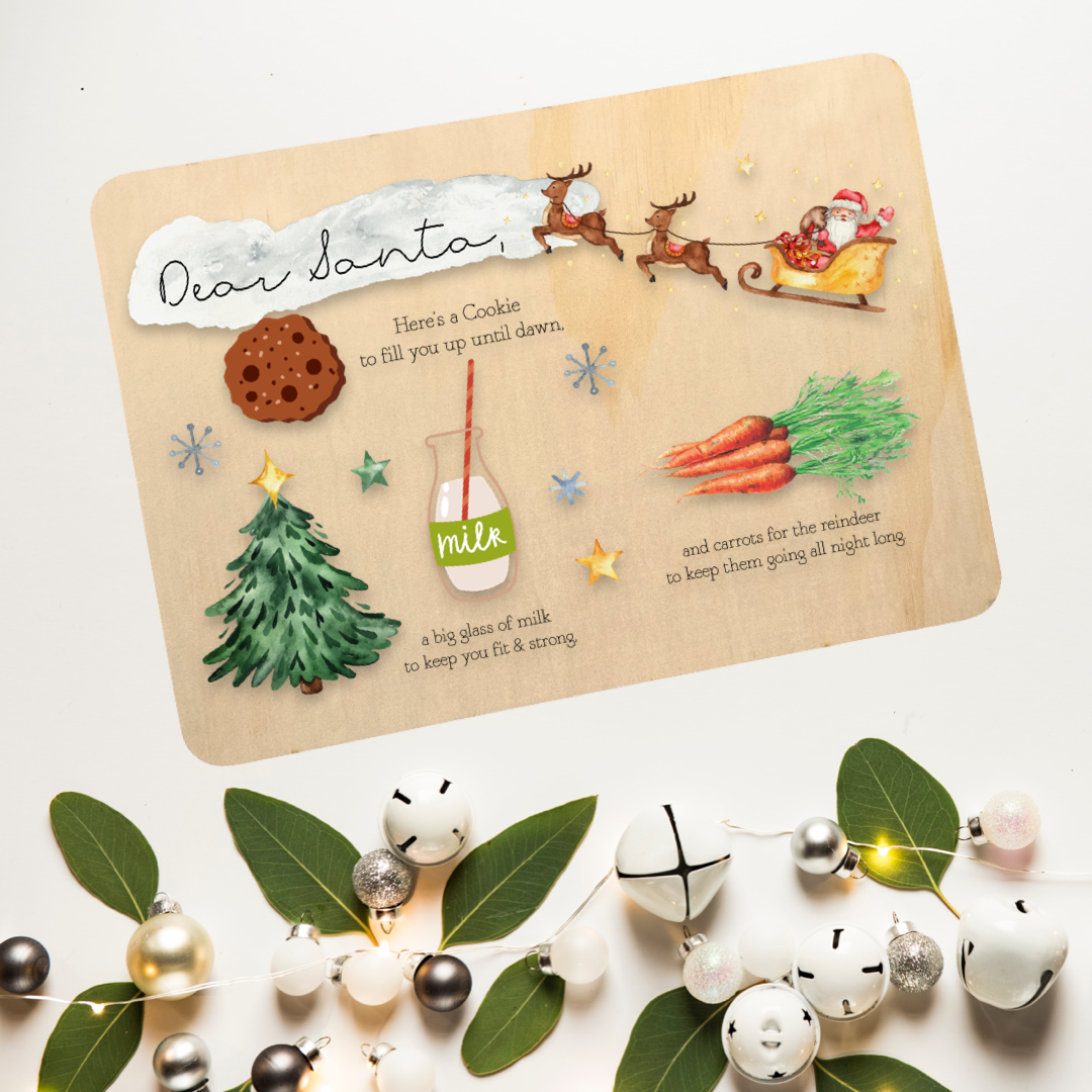 Timber Tinkers - Santa Tray - Colour