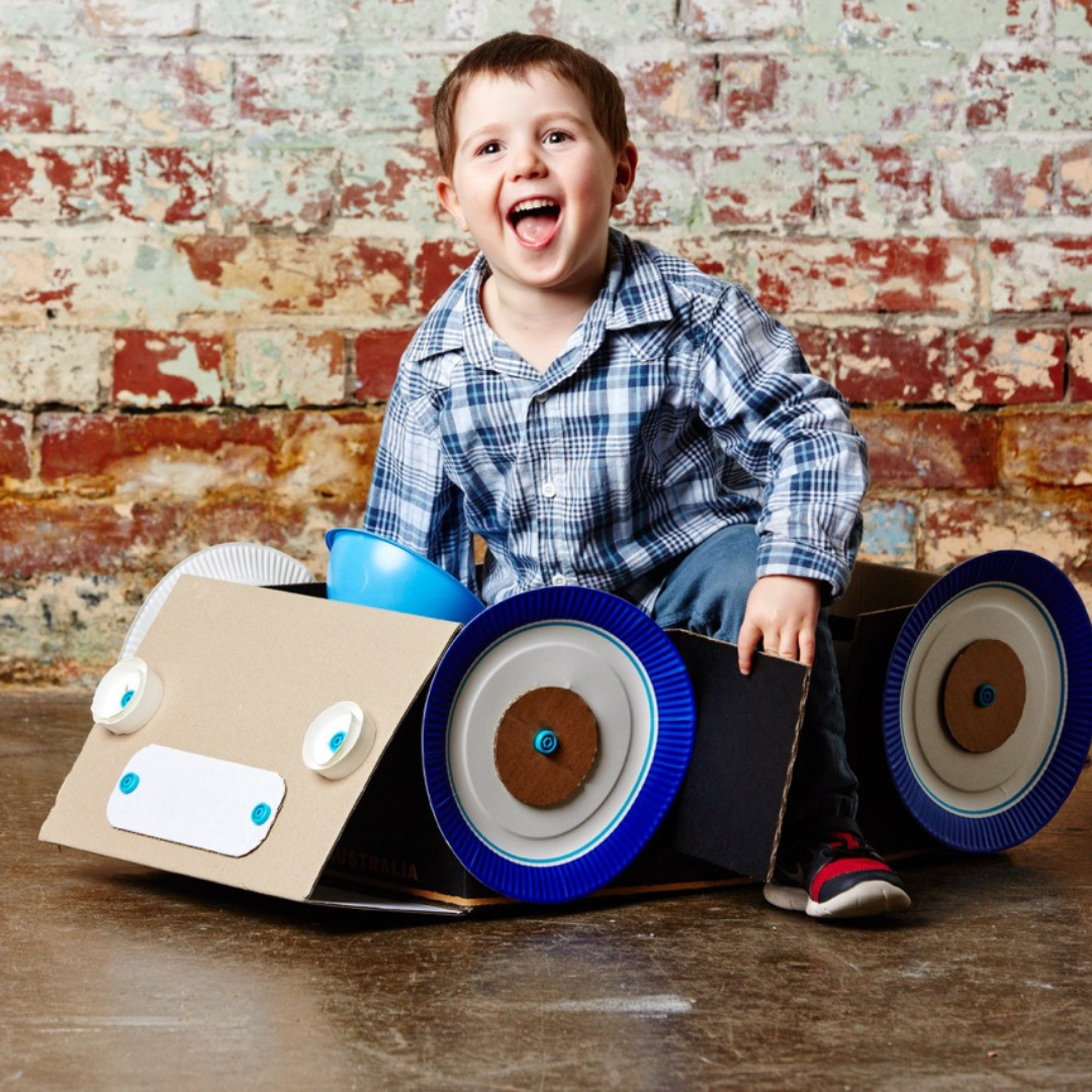 Makedo Australia - Discover Kit | Makedo Cardboard Construction for 2-5 Makers