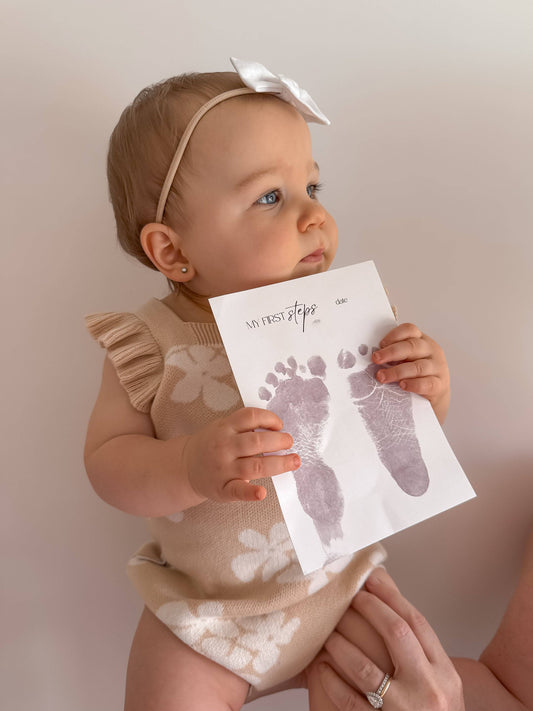 Little Lullaby - My First Steps - Inkless Print Kit