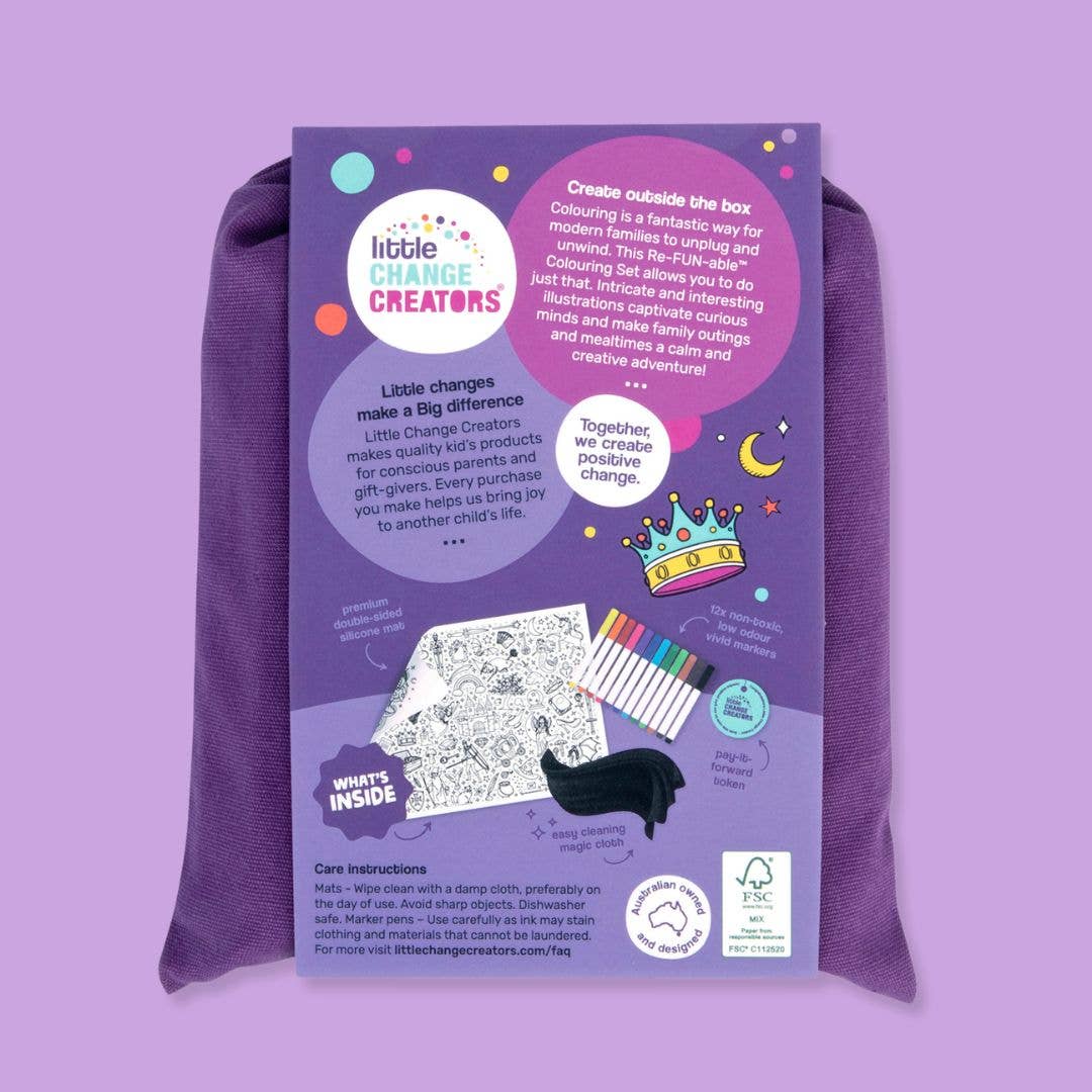 Little Change Creators - SPELLBOUND | Re-FUN-able™ Children's Colouring Set