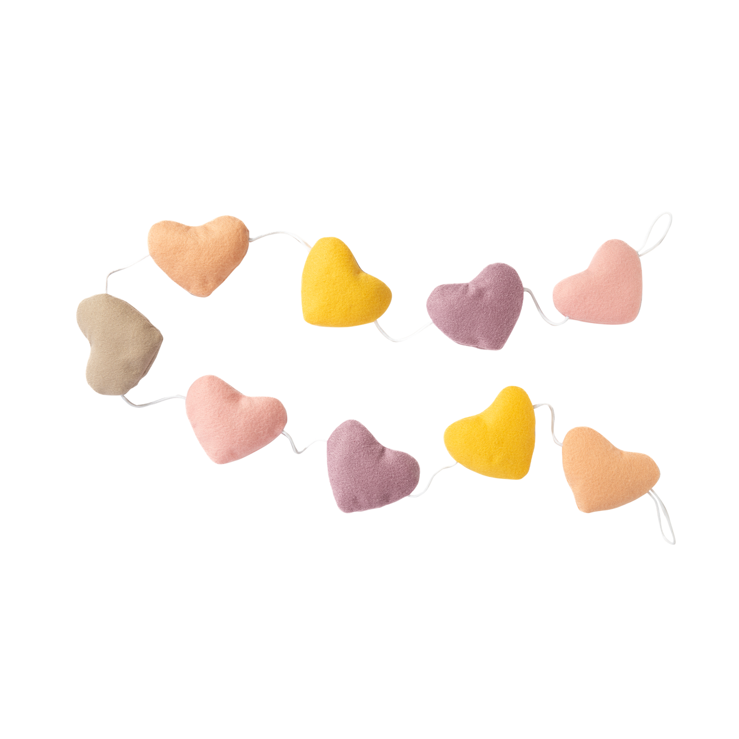 Living Textiles - Bunting Decoration - Bohemian Bliss/Hearts