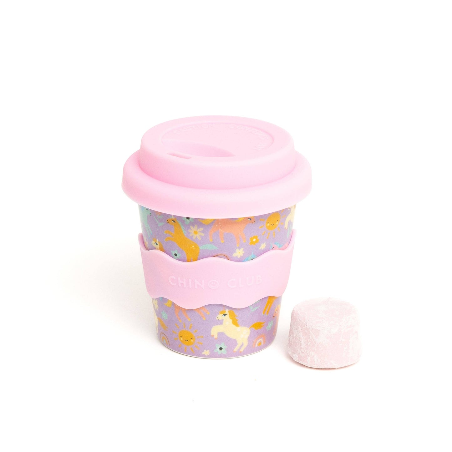 Chino Club - Purple Unicorn Babychino Cup 4oz