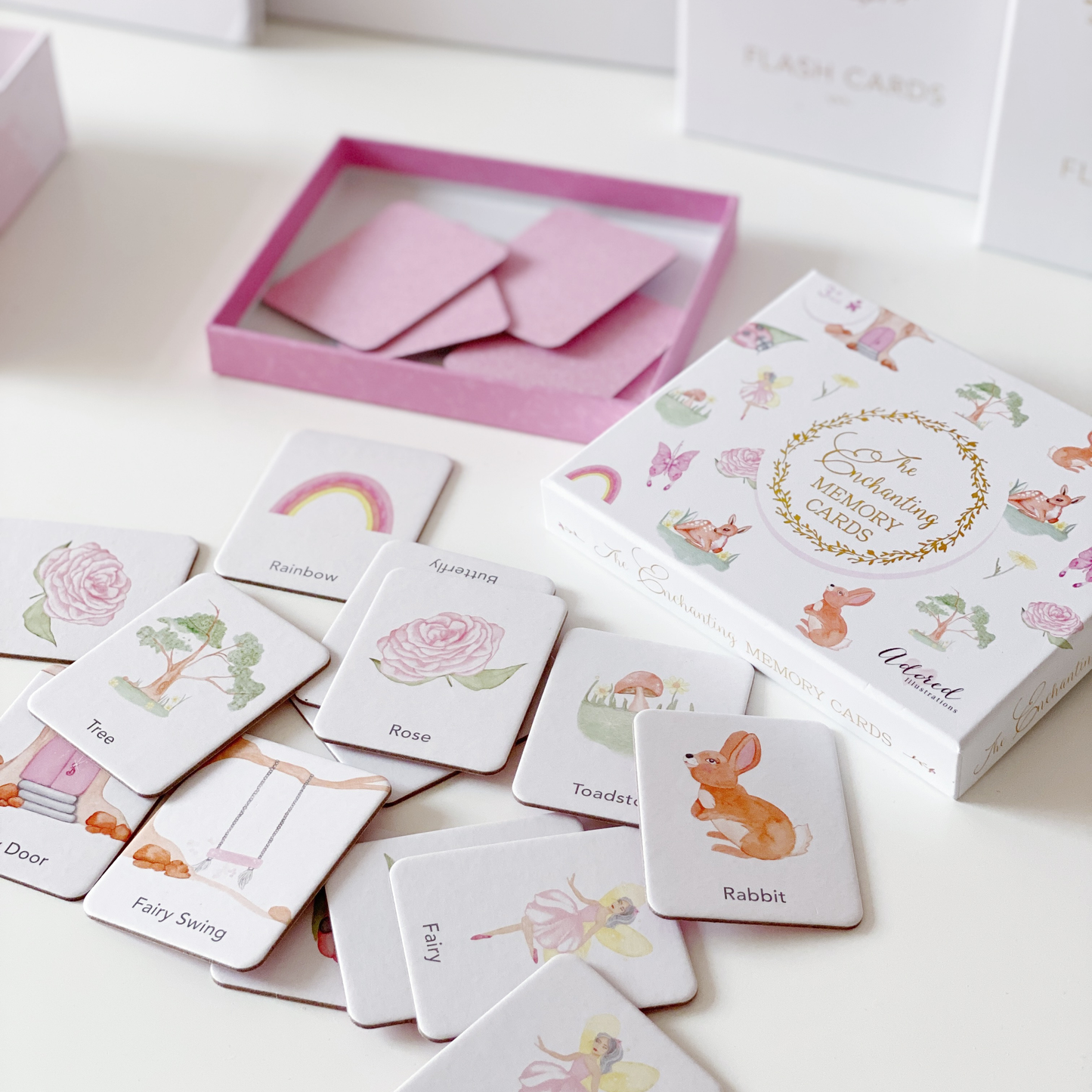 Adored Illustrations - The Enchanting Memory Card Game