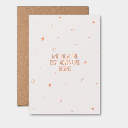 From Rosalie - The Best Adventure Begins | GREETING CARD, baby, newborn